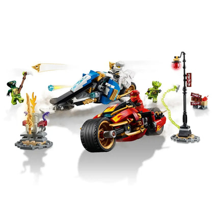 LEGO 70667 - Zwaardmotor van Kai & Sneeuwscooter van Zane