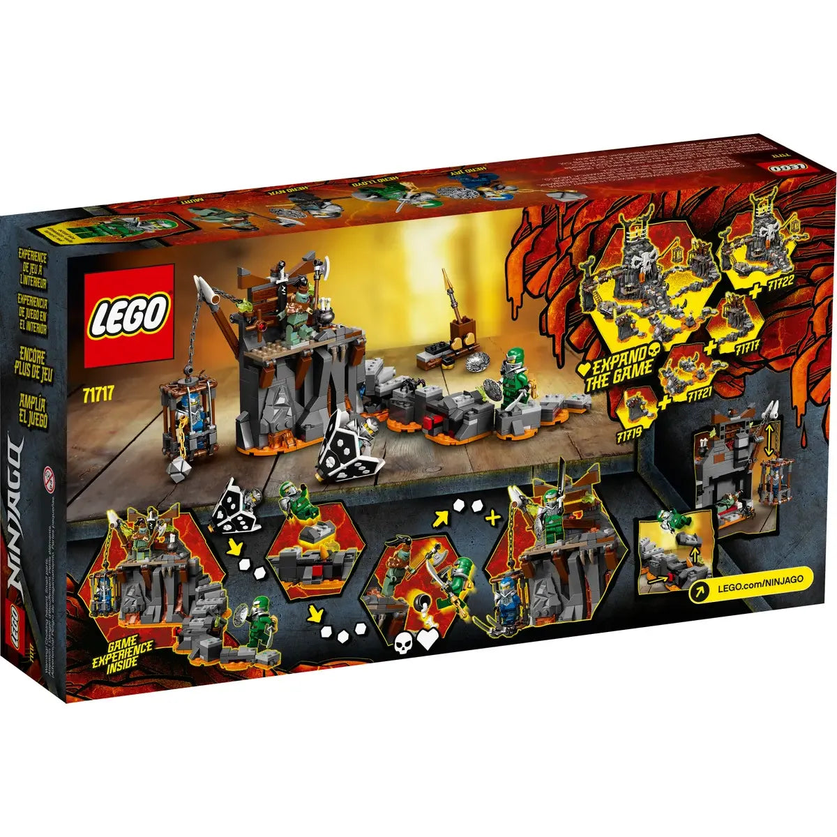 LEGO 71717 - Reis naar de Kerkers van Skull