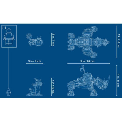LEGO 71719 - Zane's Mino-figuur