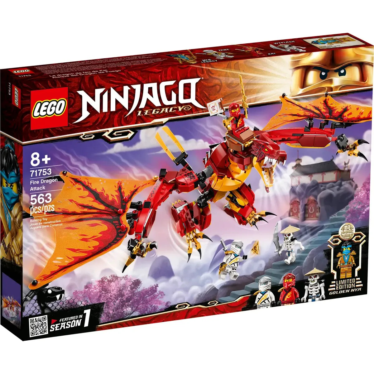 LEGO 71753 - Vuurdraak Aanval