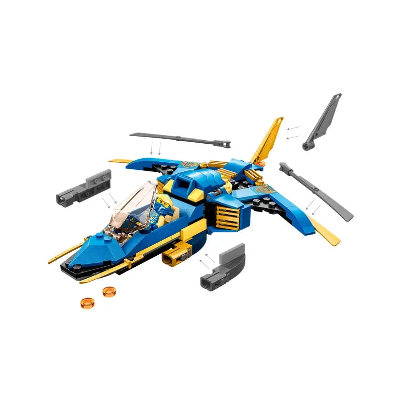 LEGO 71784 - Jay's Bliksemstraaljager EVO