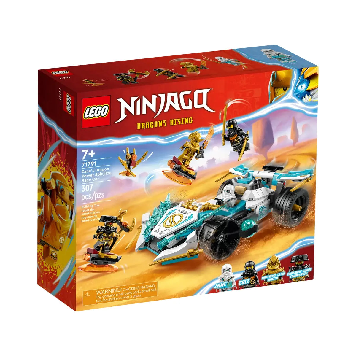 LEGO 71791 - Zane's Drakenkracht Spinjitzu Racewagen