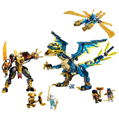 LEGO 71796 - Elementdraak vs. de Mecha van de Keizerin