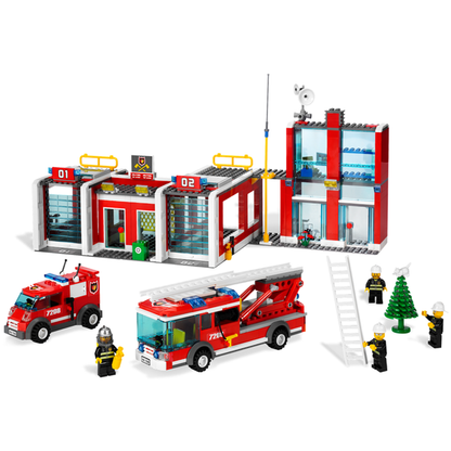 LEGO 7208 - Brandweerstation