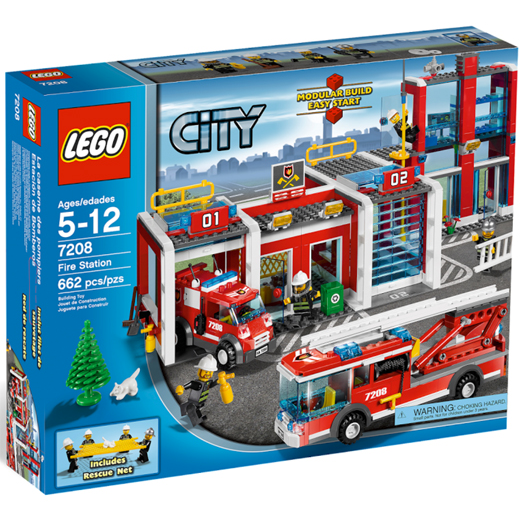 LEGO 7208 - Brandweerstation