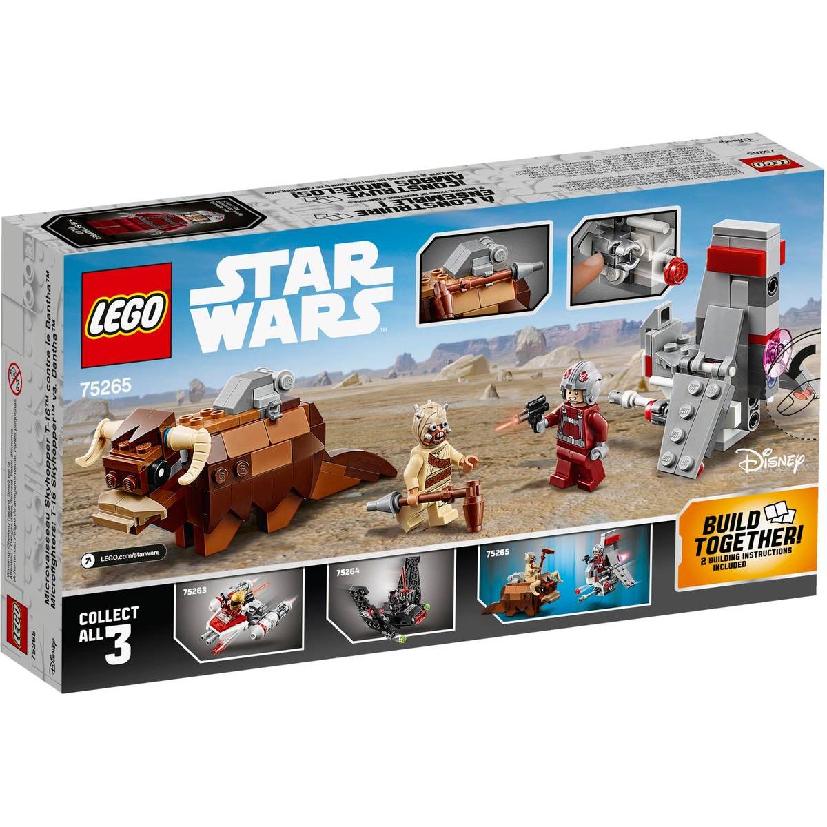 LEGO 75265 - T-16 Skyhopper vs. Bantha Microfighters
