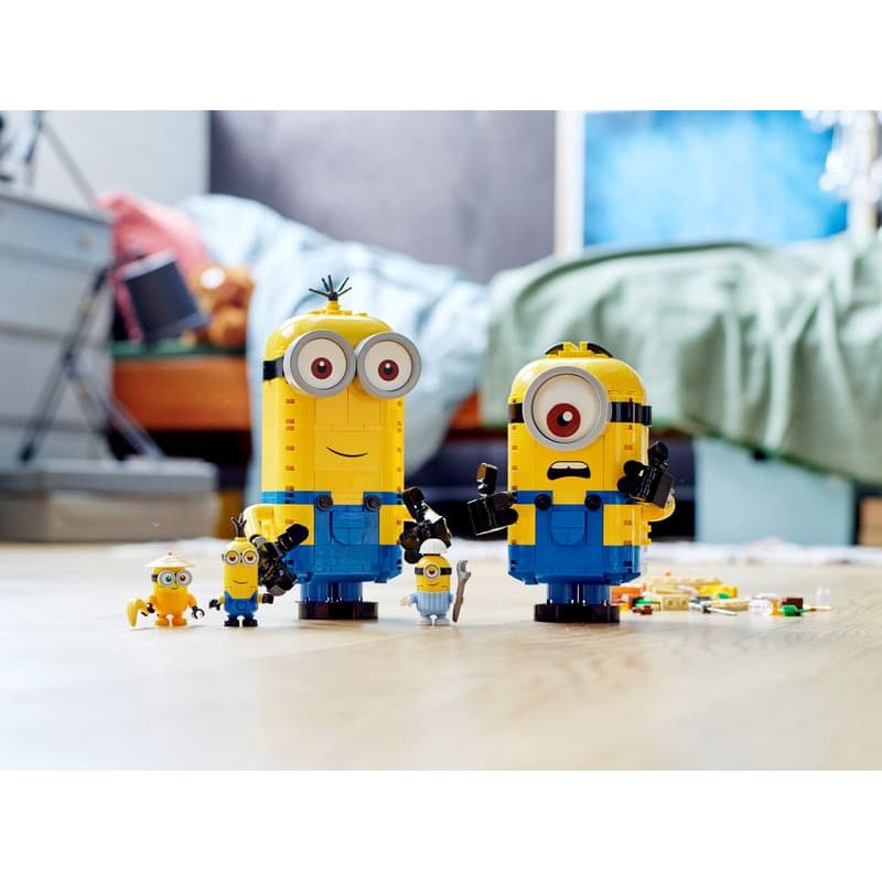 LEGO 75551 - Minions-figuren van Stenen en hun Schuilplaats