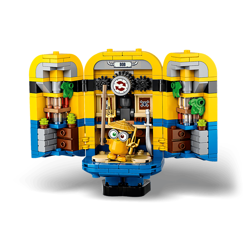 LEGO 75551 - Minions-figuren van Stenen en hun Schuilplaats