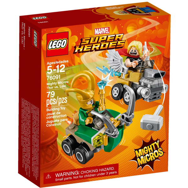 LEGO 76091 - Mighty Micros: Thor vs. Loki