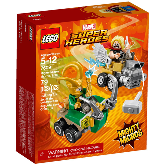 LEGO 76091 - Mighty Micros: Thor vs. Loki