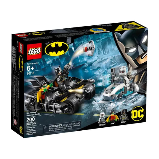 LEGO 76118 - Mr. Freeze Het Batcycle-gevecht