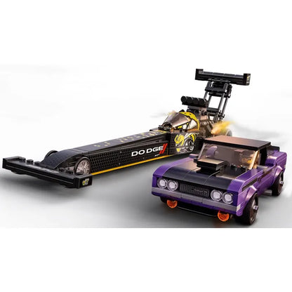 LEGO 76904 - Mopar Dodge// SRT Top Fuel Dragster en 1970 Dodge Challenger T/A