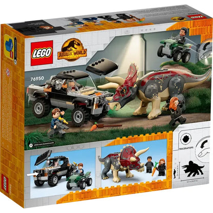 LEGO 76950 - Triceratops Pick-up Truck Hinderlaag