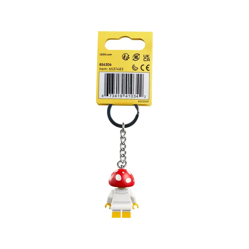 LEGO Sleutelhanger - Meisje in paddenstoelenpak