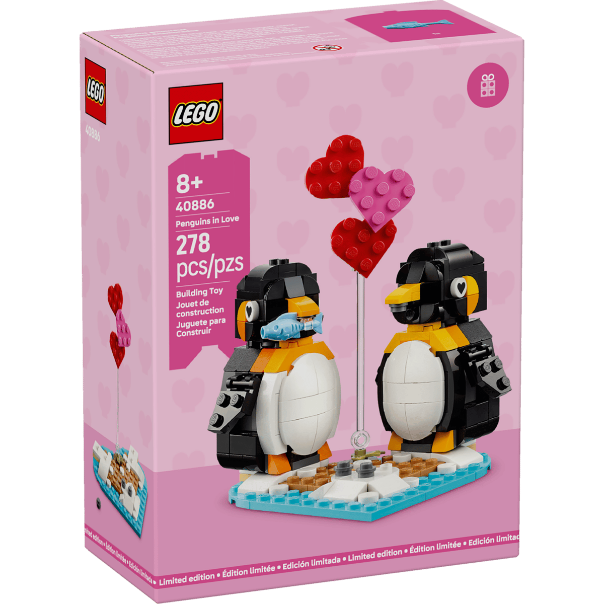 LEGO 40886 - Verliefde Pinguïns